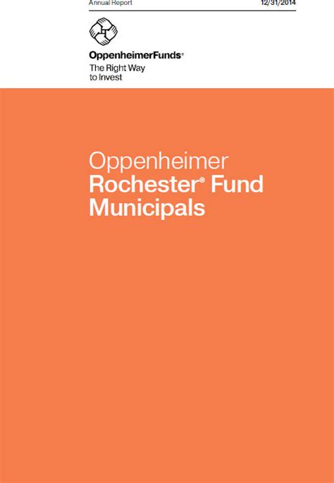 oppenheimer rochester fund municipals